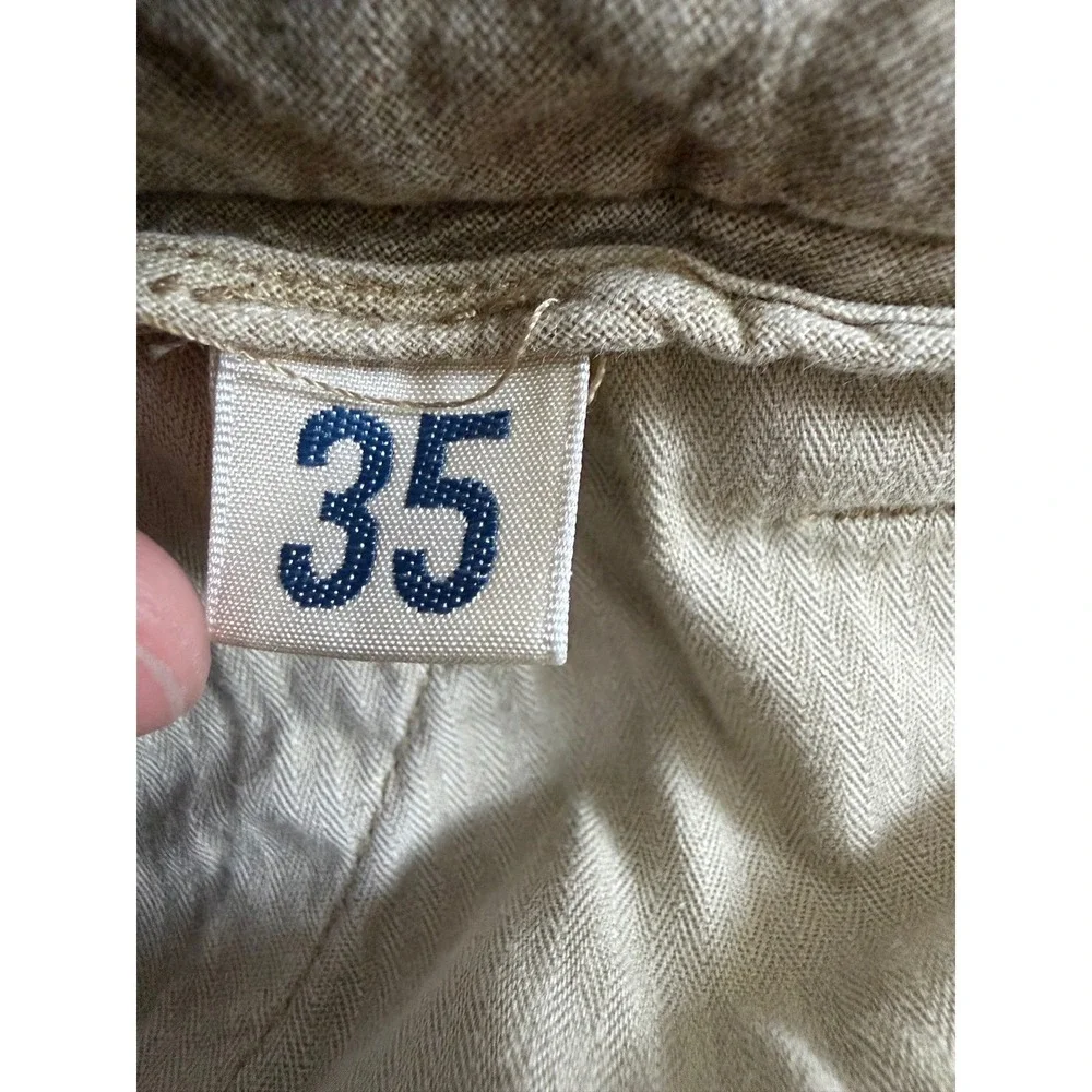 Faherty Pants Men's size 35(37)x28 White Beige‎ Stretch Casual Preppy
